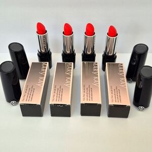 2016 Vintage Mary Kay Poppy Please (4) Gel Semi-Shine Lipstick Y2K NEW